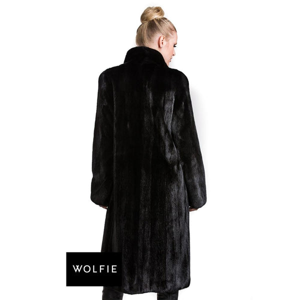 IVY Long mink coat