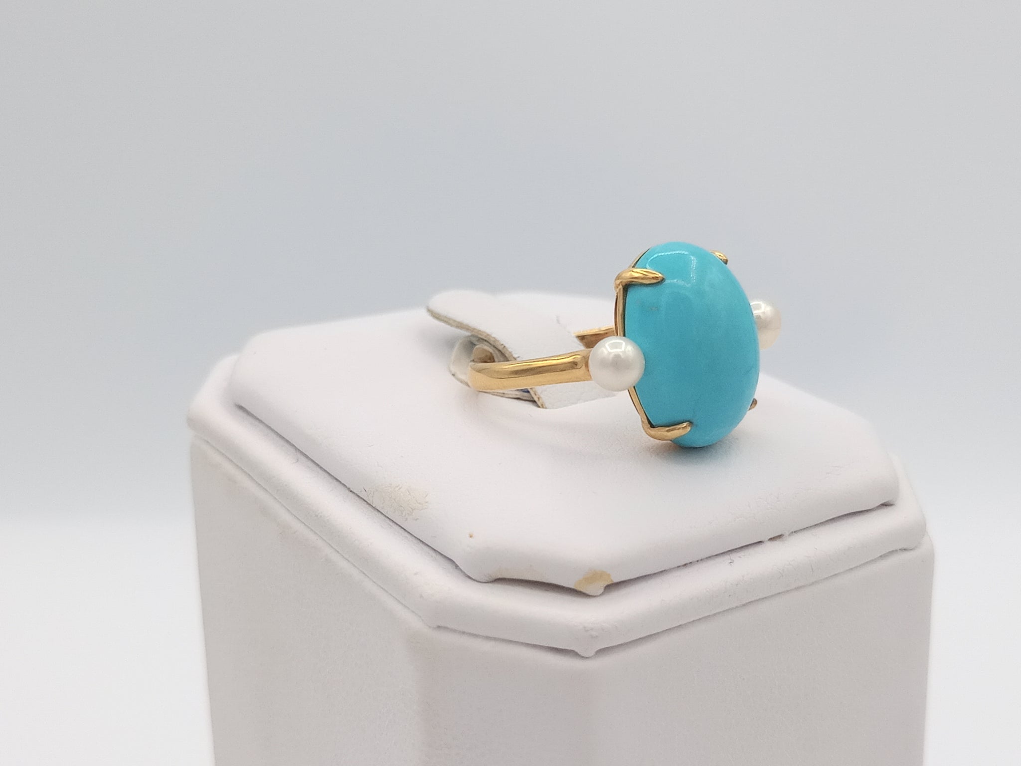 Sleeping Beauty Turquoise Ring – Boutique Le Chariot