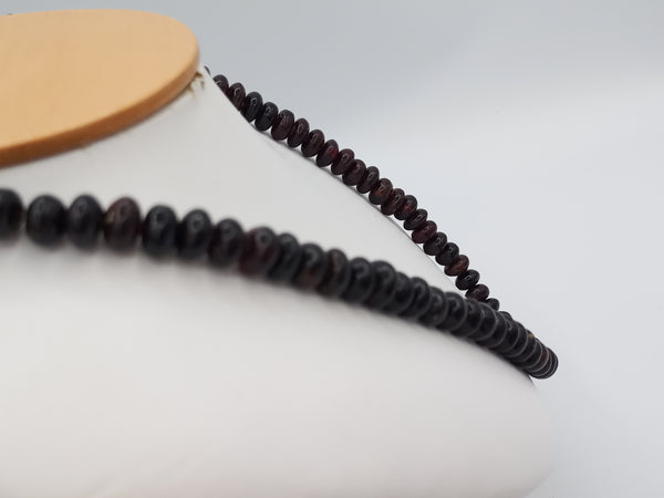 Beaded Cherry Amber Necklace