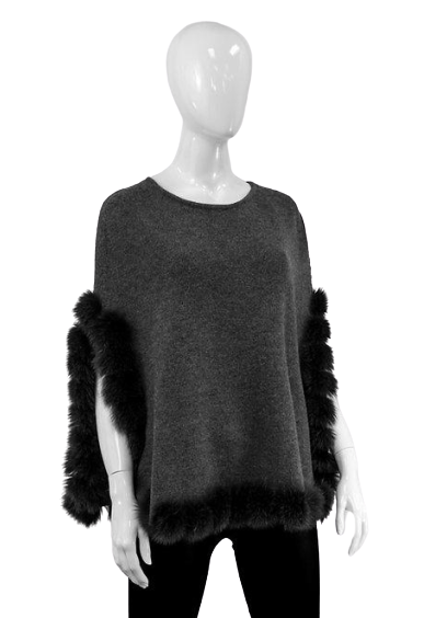 Capelet with Fox Fur