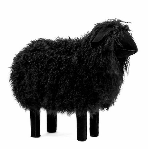 Mongolian Lamb fur sheep - Black