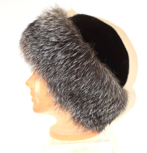 Canadian Mink & Silver Fox Hat