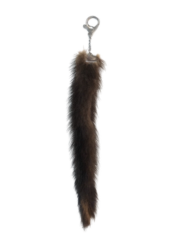Real Mink Tail - Brown