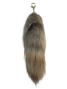 Real Fox Tail - Beige