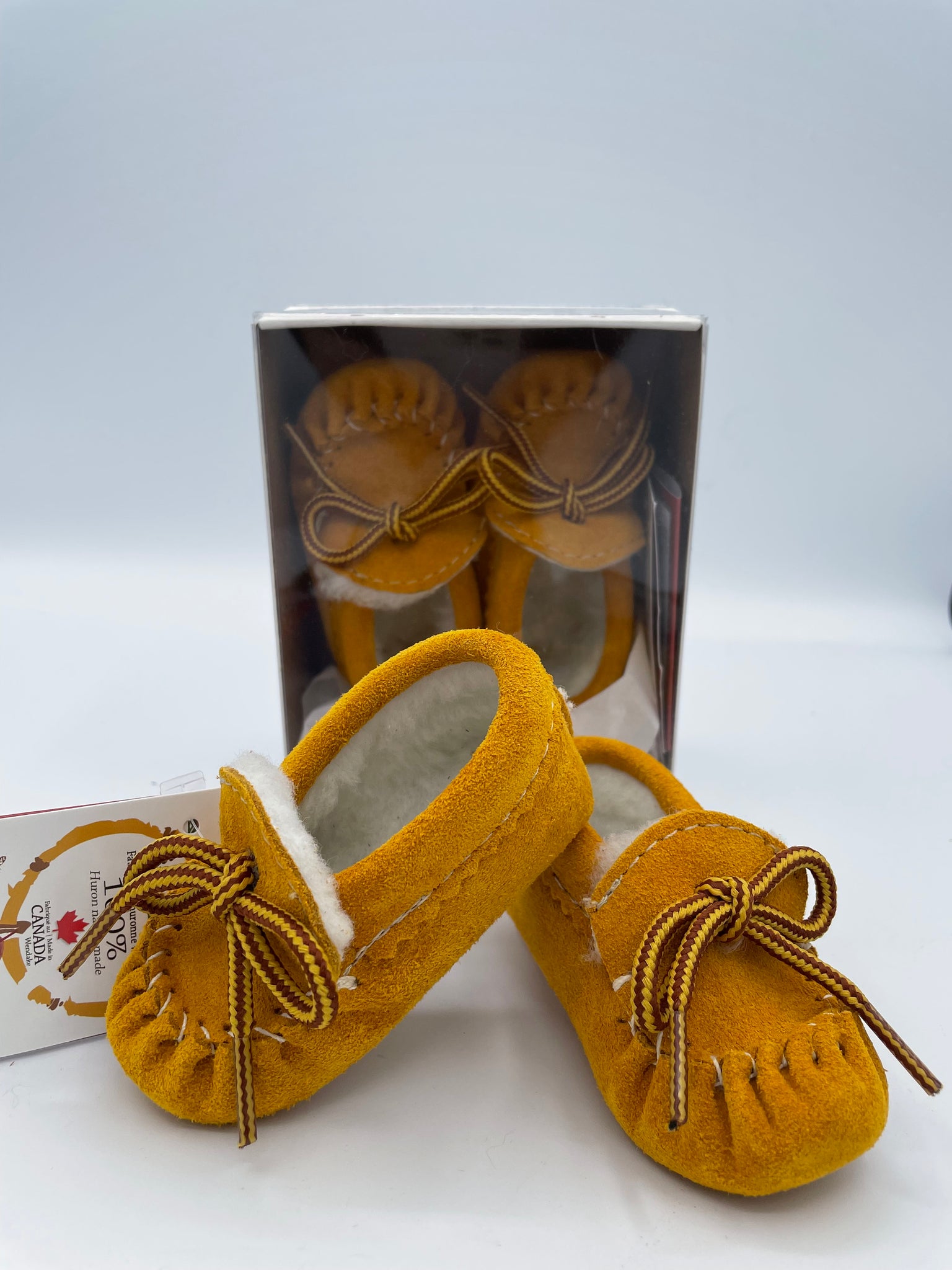Soft Moccasins Baby with internal fur