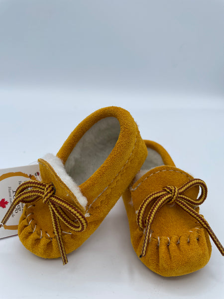 Soft Moccasins Baby with internal fur