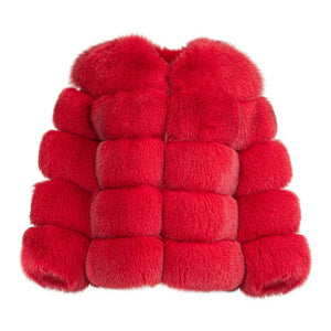KIZZA Fox bubble fur jacket
